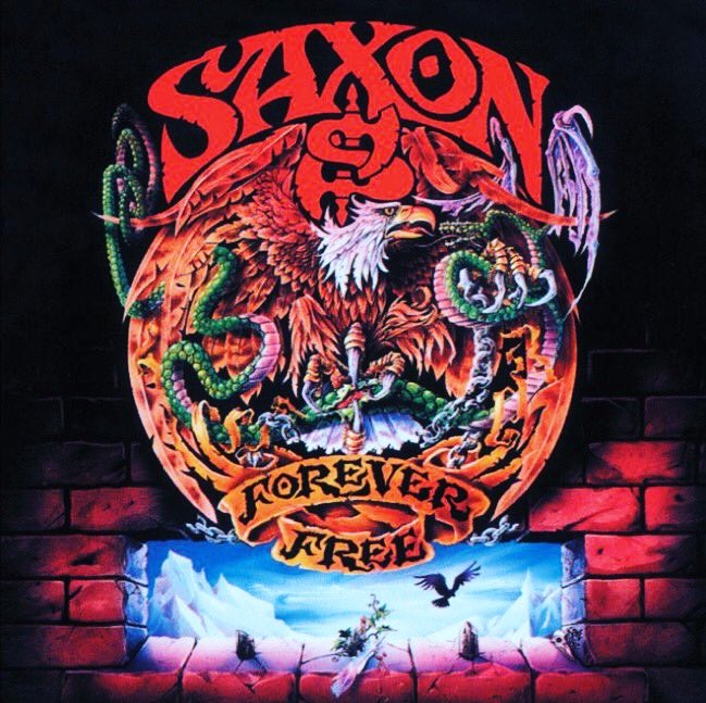 #OnThisDay in 1992 #Saxon released 'Forever Free' #HeavyMetal #BiffByford #PaulQuinn #GrahamOliver #NibbsCarter #NigelGlockler