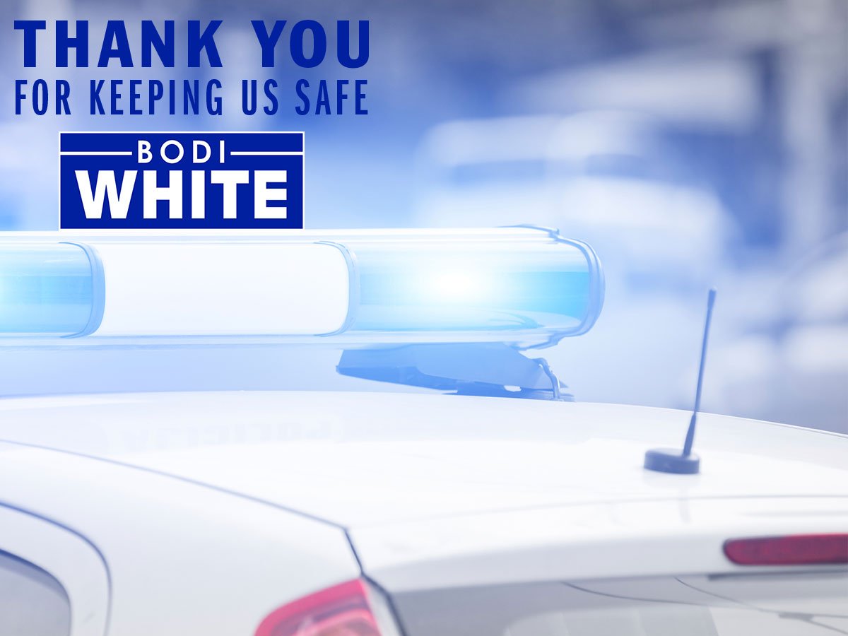 Thank you to the men and women who sacrifice their own safety in order to keep our community safe.