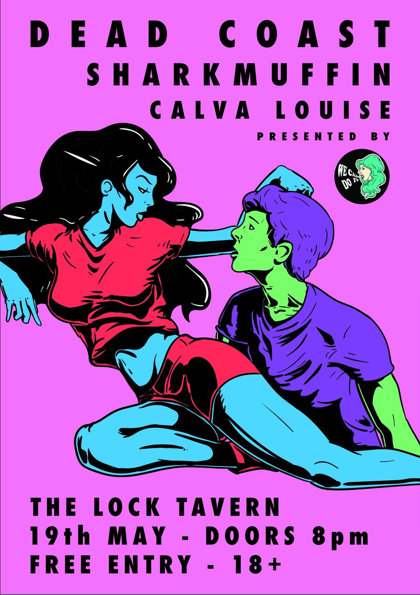 wcdirecords's tweet photo. TOMORROW. @deadcoastband @Sharkmuffin &amp; @calvalouise at @thelocktavern doors are at 8pm, 8:30 start. Start your weekend with us <3 https://t.co/Q05ApkEJCp