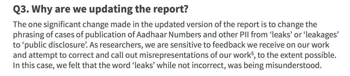 Here is the story of 130 million Aadhaar data leak, that wasn't. New report from <a href="/cis_india/">Centre for Internet and Society</a> says it clearly. 
cis-india.org/internet-gover…
