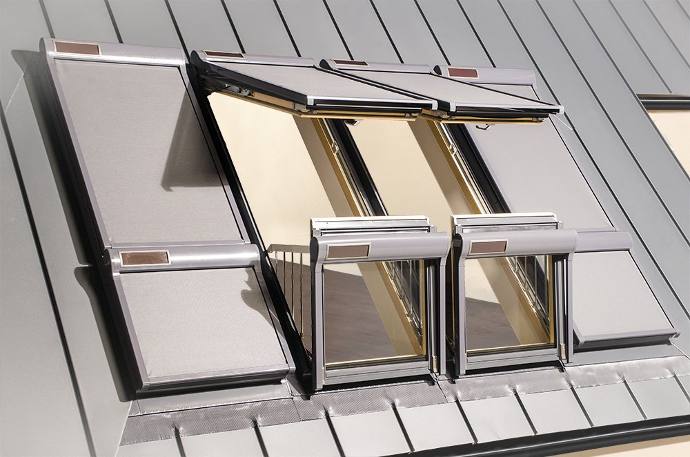 fenestawindows's tweet photo. Innovative, large roof windows by Fakro, in which the open sashes create a balcony. #UniqueWindows https://t.co/cKigy5mIid