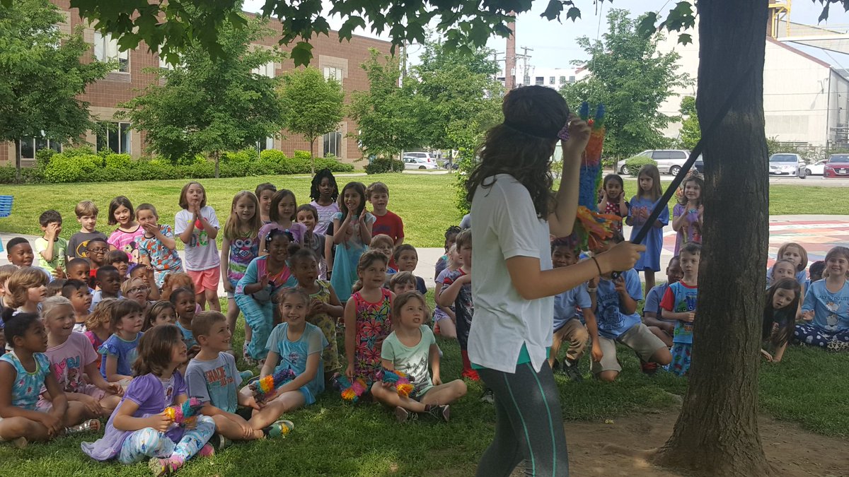 It's the alphabet count down to the last day of school. P-pajamas and piñata. <a href="/BaltCitySchools/">Baltimore City Public Schools</a>