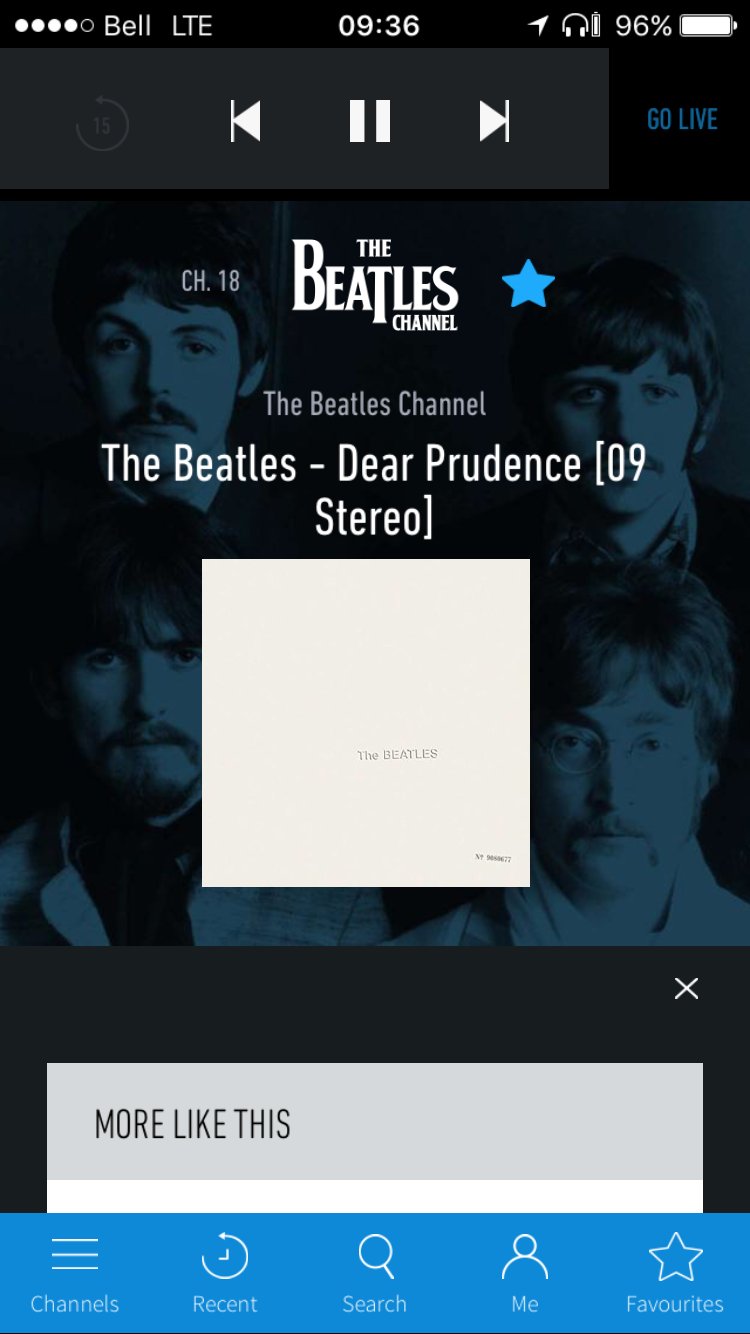 The Beatles Channel is LIVE on SiriusXM Ch / Twitter