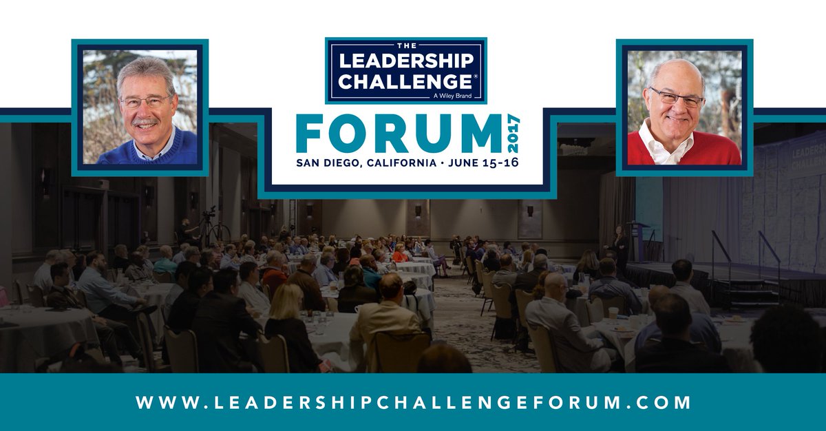 The Leadership Challenge Forum is in just one month and there's still time to join us in San Diego. Register here - ow.ly/E3gx30bPRyw