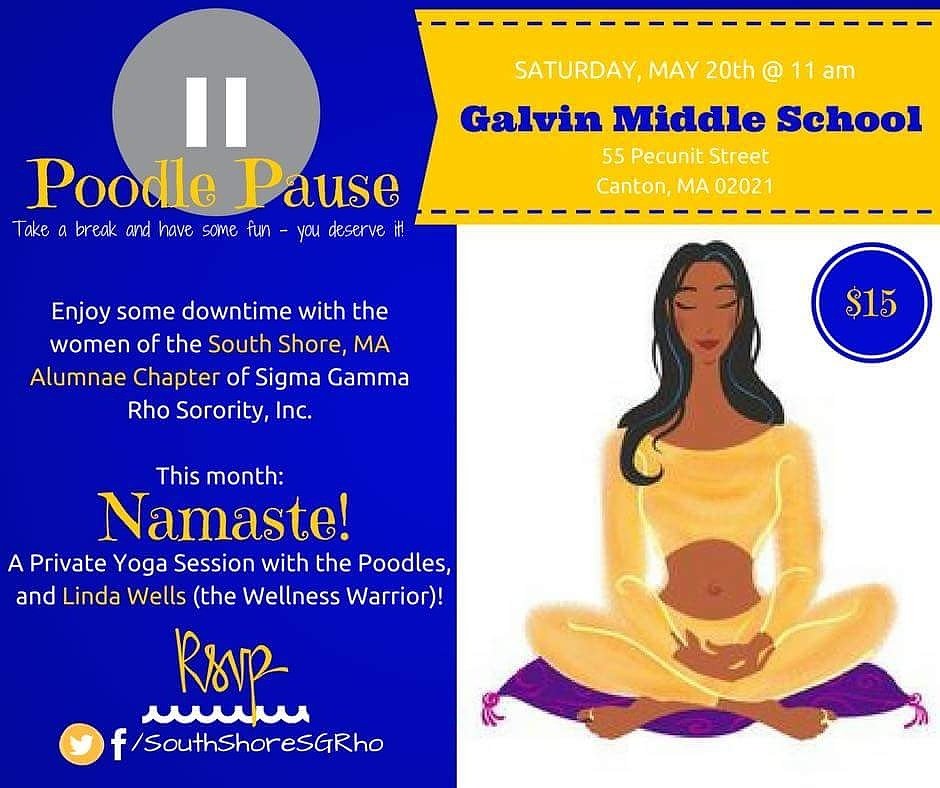 southshoresgrho's tweet photo. Join us this Saturday! All fitness levels are welcomed! #SouthShoreSGRho #PoodlePause https://t.co/5kBcppA4zX