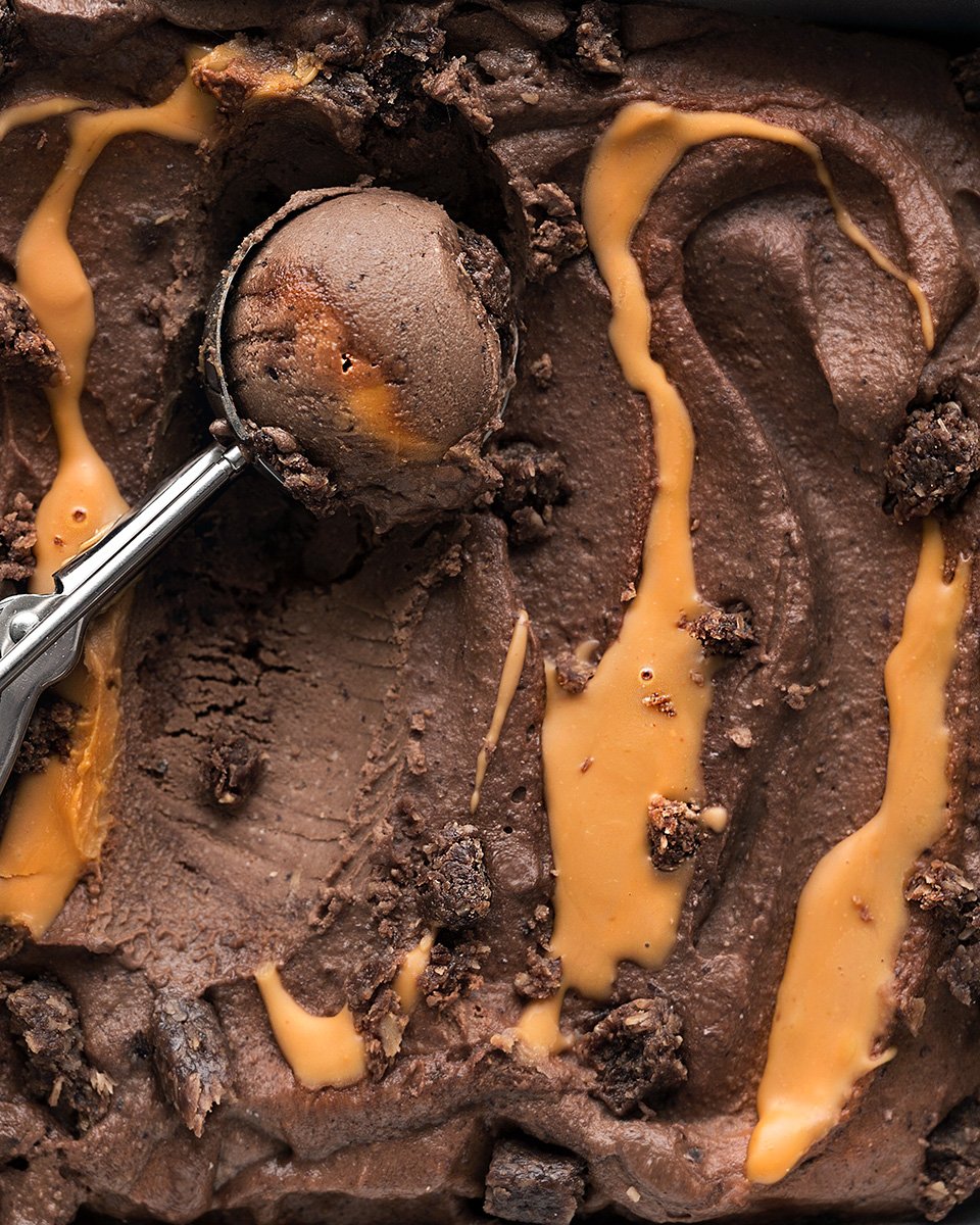 Deluxe Chocolate Nice Cream is here! + the EXTENDED version of the Finnish N'Ice Cream Ebook vanelja.fi/deluxe-chocola…