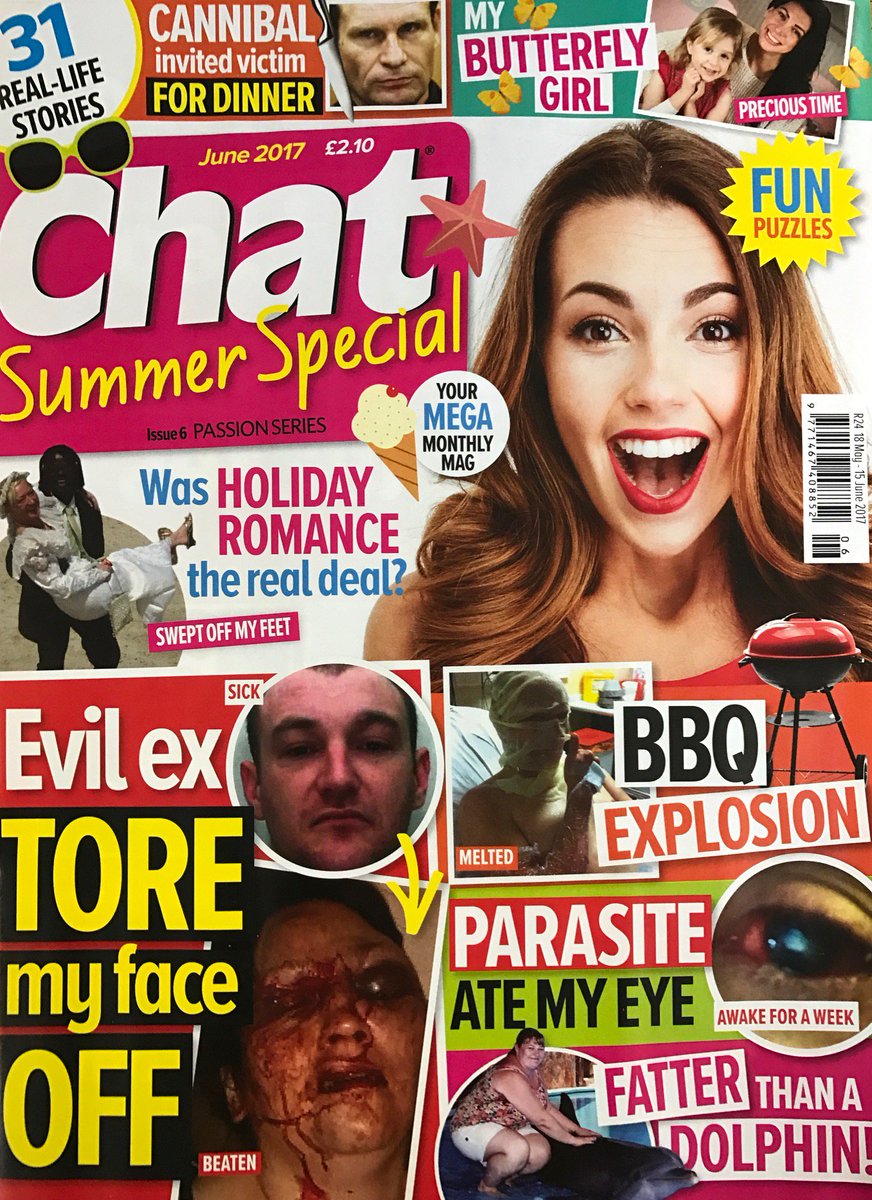 SWNSRealLife's tweet image. The first issues of @ChatMagazine &amp;amp; @PickMeUpMag monthly specials produced by @SWNS - on sale now!