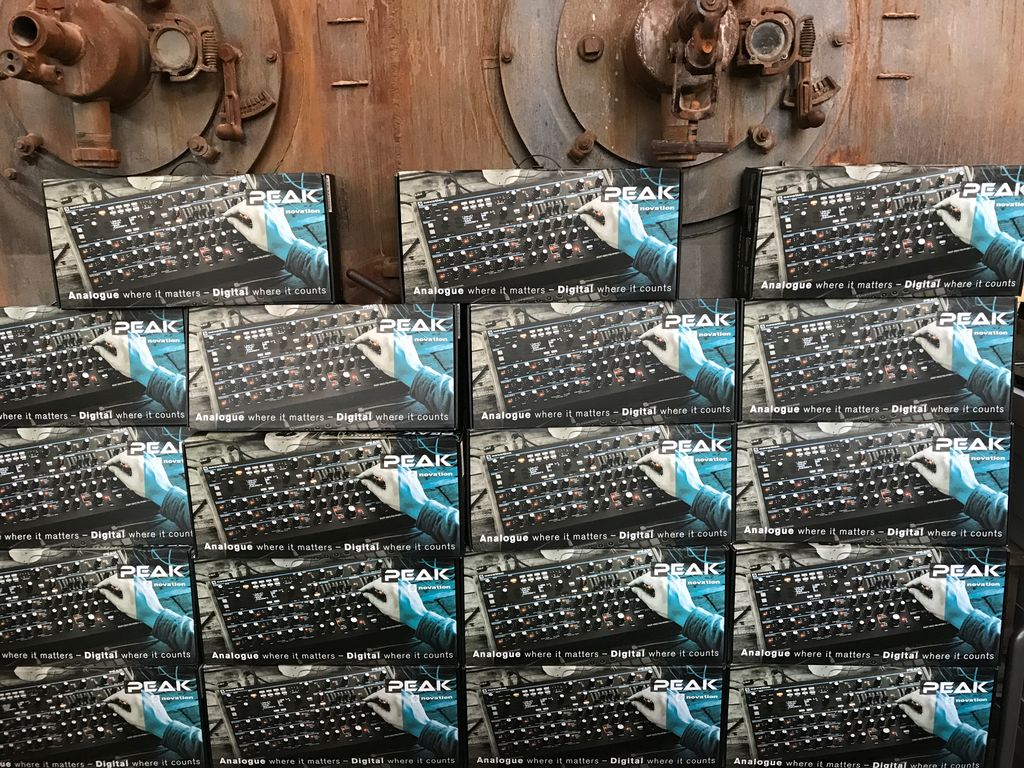 guitarcenter's tweet image. 2 words: Novation. Peak. 😮
Stop by the #MoogStore today +get your hands on the latest from @wearenovation!
bit.ly/NovationPeakGC…
#Moogfest