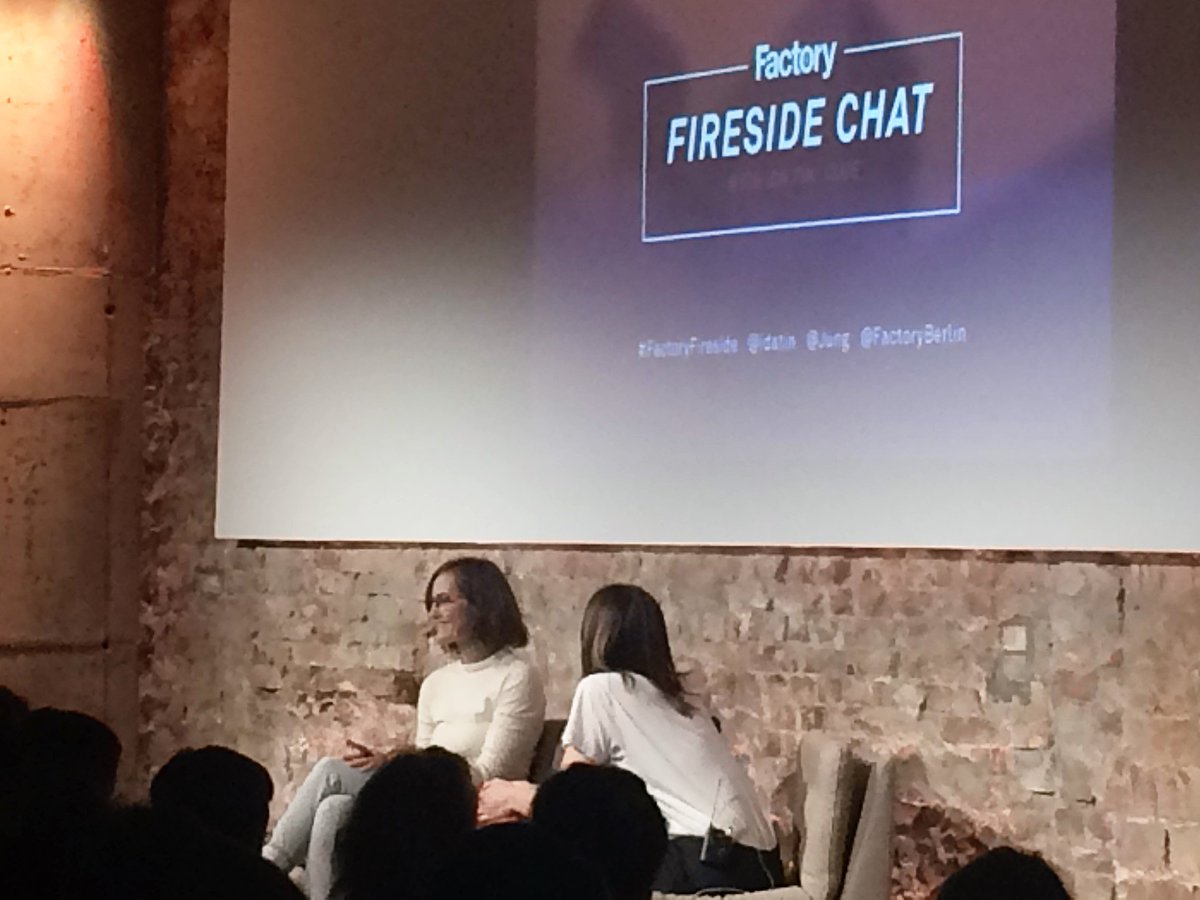 AlbenaKrasteva's tweet photo. Making a difference in female health through data and tech. Inspiring to hear @idatin in conversation with @Jung #Factoryfireside https://t.co/6EdxWXrHmE