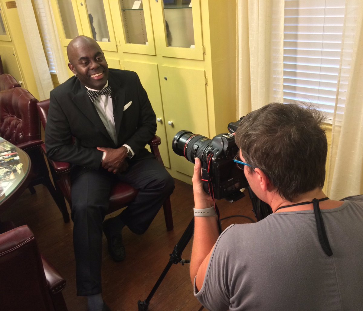 Caller_ChrisRam's tweet photo. Look for @TerryMillsCC in upcoming installment of #IamAnAmerican. @CallerClow captures images, video for the segment. https://t.co/hHER8iW95z