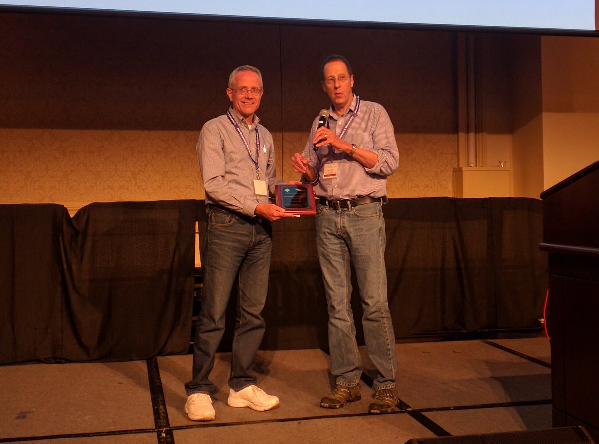 .<a href="/DRichardHipp/">D. Richard Hipp</a> wins the #SIGMOD17 Systems Award for #SQLite. Previous winners were <a href="/postgresql/">PostgreSQL</a> &amp; @MonetDB