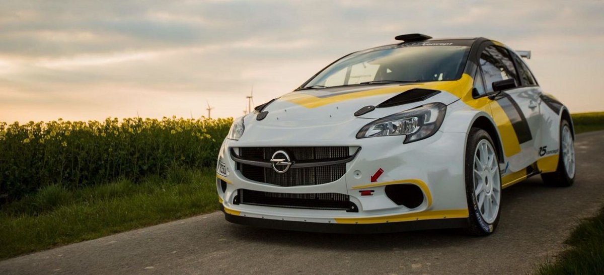 fernischumi's tweet photo. Holzer muestra su espectacular Concept Car del Opel Corsa R5 https://t.co/pkvWuyQFpV #WRC #ERC https://t.co/OC5KsnApJf