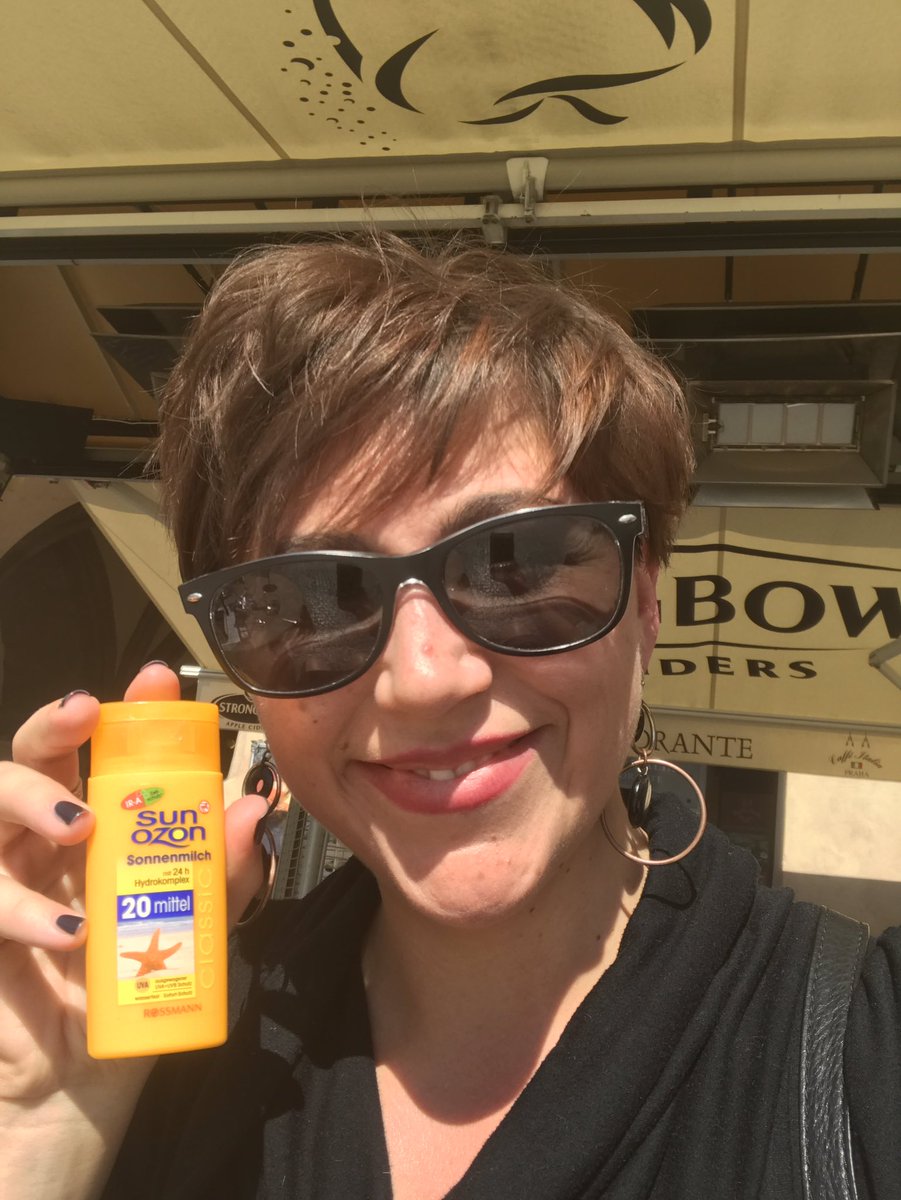 main_demain's tweet photo. The few #Americans applying #SPF while we #travel in #Europe! Thx to @NYCLaserDoc @Capital_Laser for being great #dermadocs #skinsafety https://t.co/RXuGfAQmsR