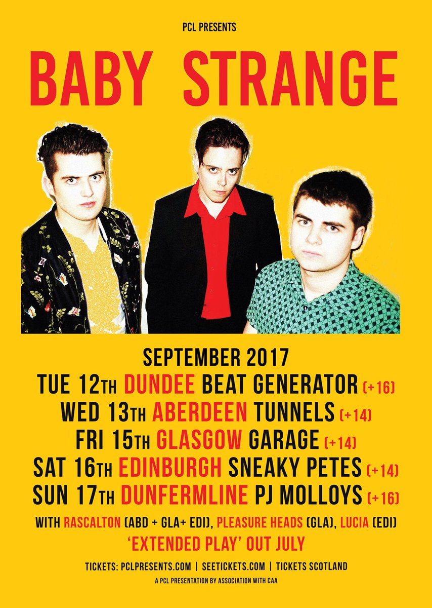 BABYSTRANGEX's tweet photo. Scotland!

Tickets on sale tomorrow at 9am. https://t.co/bxtL8QuYoU https://t.co/YIz90CaNze