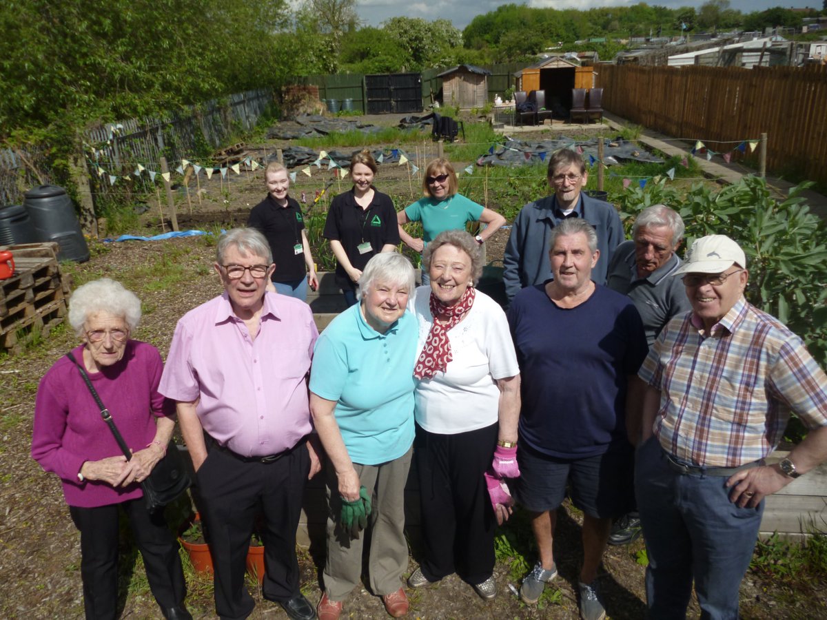 A lovely session with our Green Links Group. Today, clients &amp; carers joined us to unite for Dementia Awareness Week #DementiaAwarenessWeek