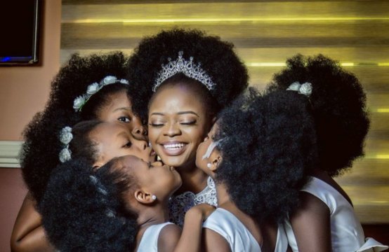Black Wedding Moment Day Bride Black Wedding Moment Day Natural