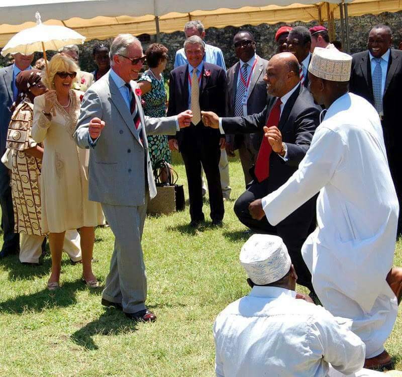 THROWBACK THURSDAY: Dancing with Prince Charles when he visited #Zanzibar on 7 November, 2011 <a href="/RoyalFamily/">The Royal Family</a>