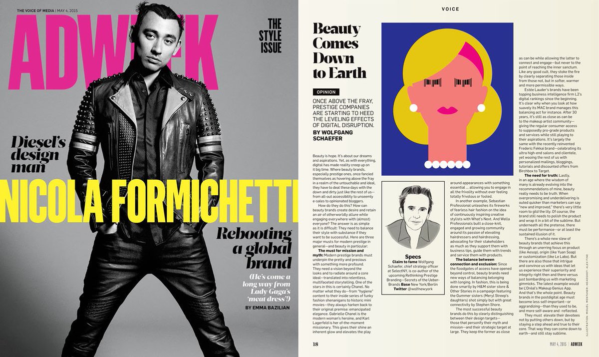 SelectWrld's tweet image. .@SelectWrld CSO Wolfgang Schaefer: How can #beauty #brands find success in the #digital age? #TBT @Adweek piece bit.ly/2qvue2q