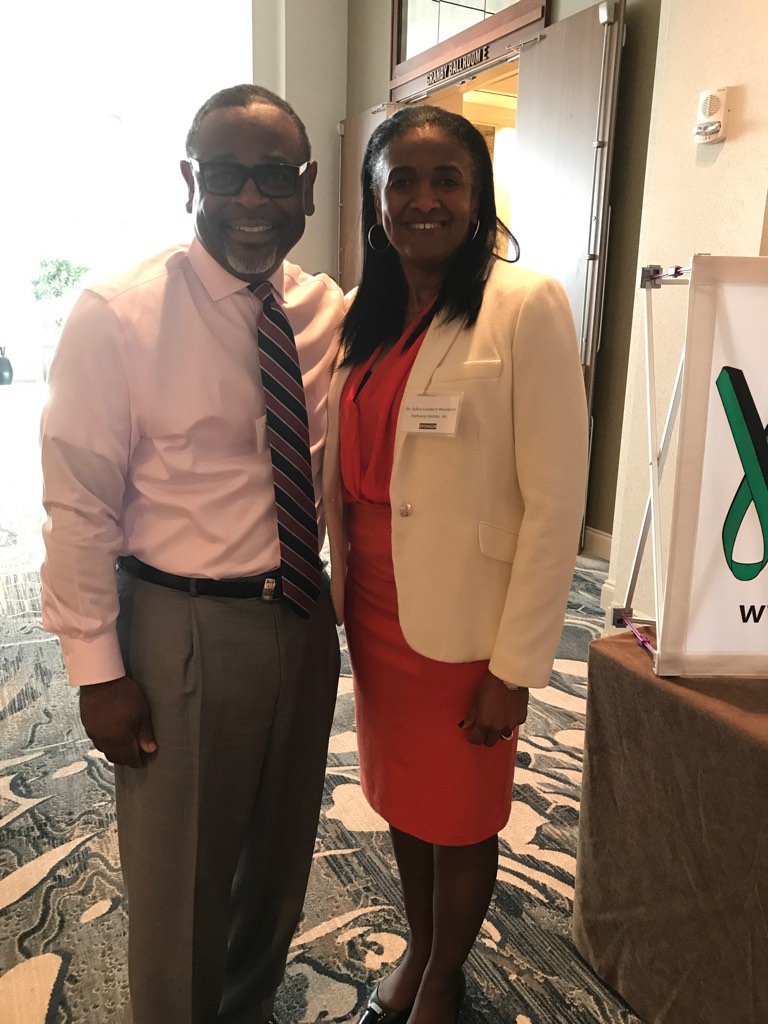 Me &amp; new Prez Virginia Association of Community Based Providers #1 advocacy org for private behavioral health in VA