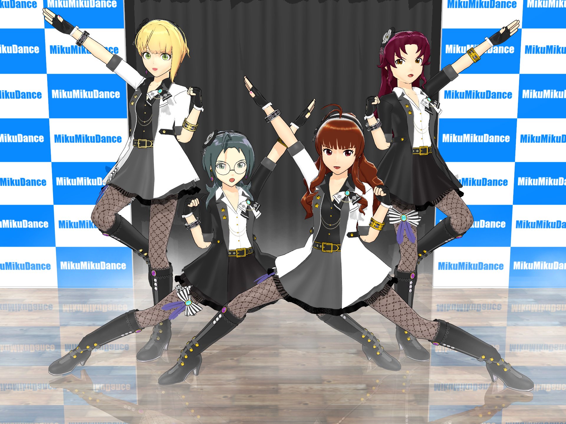 灰色 手洗いとスクワットしろ Mmdモデル レディグリザイユ 日高舞 岡本まなみ 尾崎玲子 宮本フレデリカ なんかいる いやなんかね 使おうと思っていたモーションが１０人じゃなくて１１人だったのよね T Co Al4jykehlw Twitter