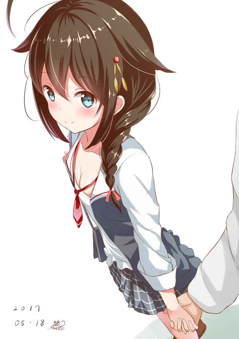 秋刀魚mode衣装の時雨ちゃん可愛過ぎてデートしたい

#艦これ版深夜の真剣お絵描き60分一本勝負
#艦これ版真剣お絵描き60分一本勝負_20170518 