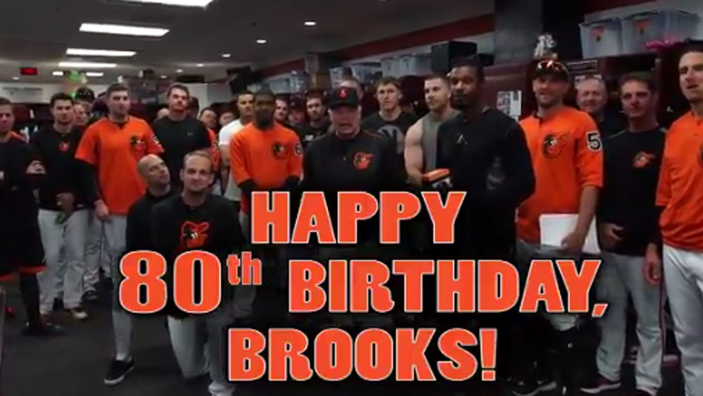 WATCH: Orioles wish icon Brooks Robinson \happy birthday\ with a video message
 