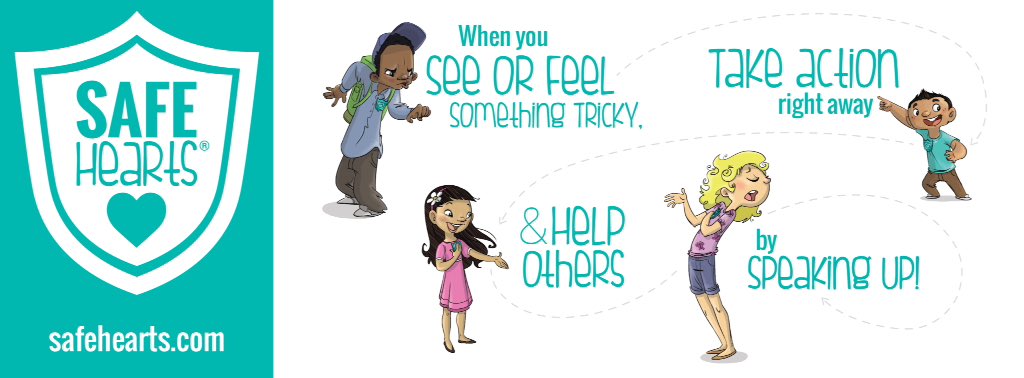 I love the Heart Defender Characters in our story books! What an amazing way to have difficult conversations!