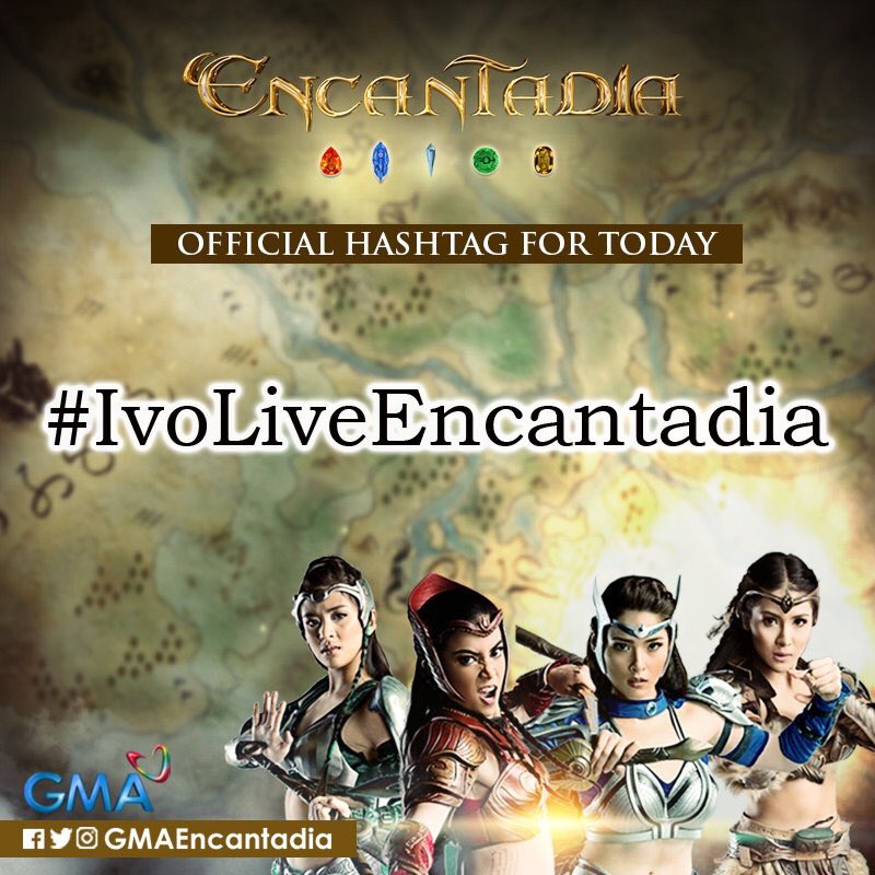 GlaizaNatics16's tweet photo. Our Official (and last) Hashtag for today: #IvoLiveEncantadia https://t.co/HH3hnBYbzk