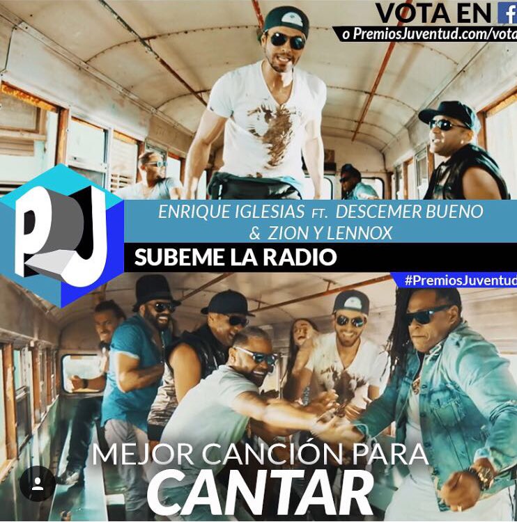 JOEBONILLA's tweet photo. Listo para 🗣 #Bologna @enriqueiglesias recibe sus 2 nominaciones  @PremiosJuventud #MejorCancionparaBailar #CombinacionPerfecta @Univision https://t.co/NvcMR4ZBOZ