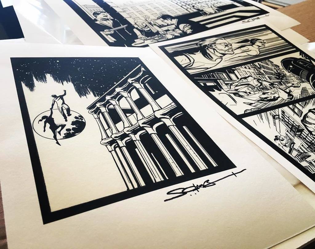 smartinbrough's tweet photo. Signed prints for a buyer at #xoco325 /WBroadway. Produced by my client #ddgpartners. https://t.co/4AzyBeFIbX