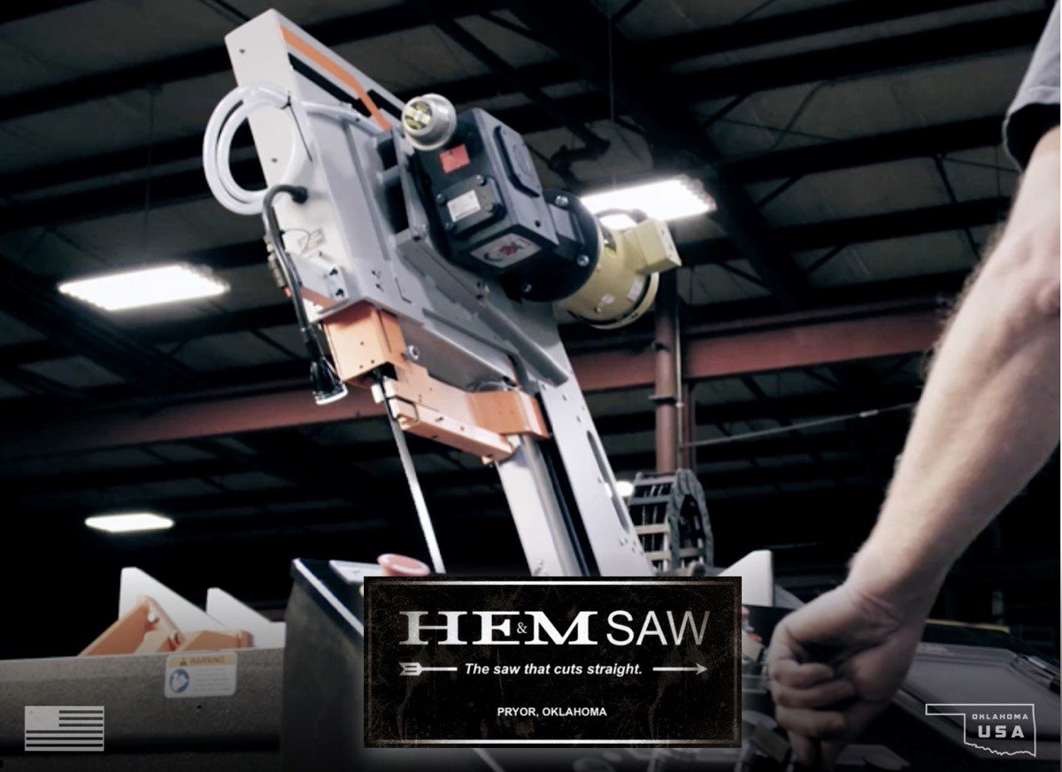 hemsaw's tweet photo. HE&amp;M Saw builds over 70 models of industrial #bandsaws in the USA. Check out our new #MadeinAmerica video at https://t.co/5AHnalFh87 #USMADE https://t.co/dTQjt6XpmE