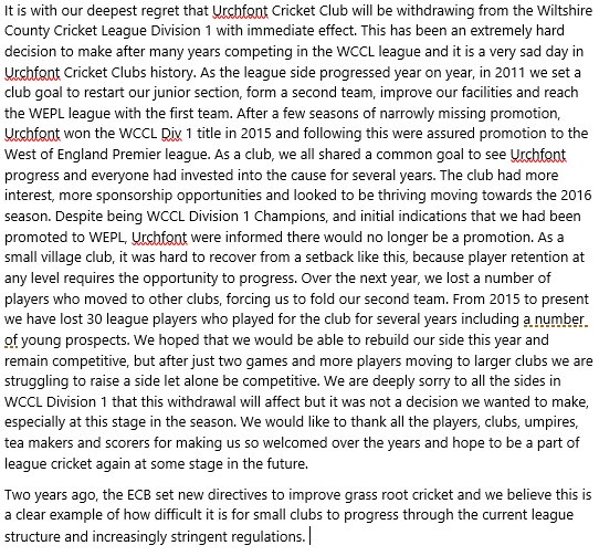 Urchfont Cricket Club tweet media