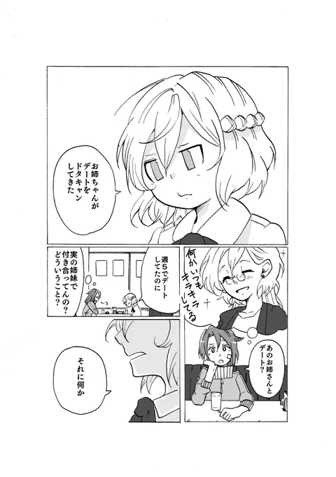 「お姉ちゃんになる日」彼女ができると思われたのに、同い年の妹ができる話。百合です。 