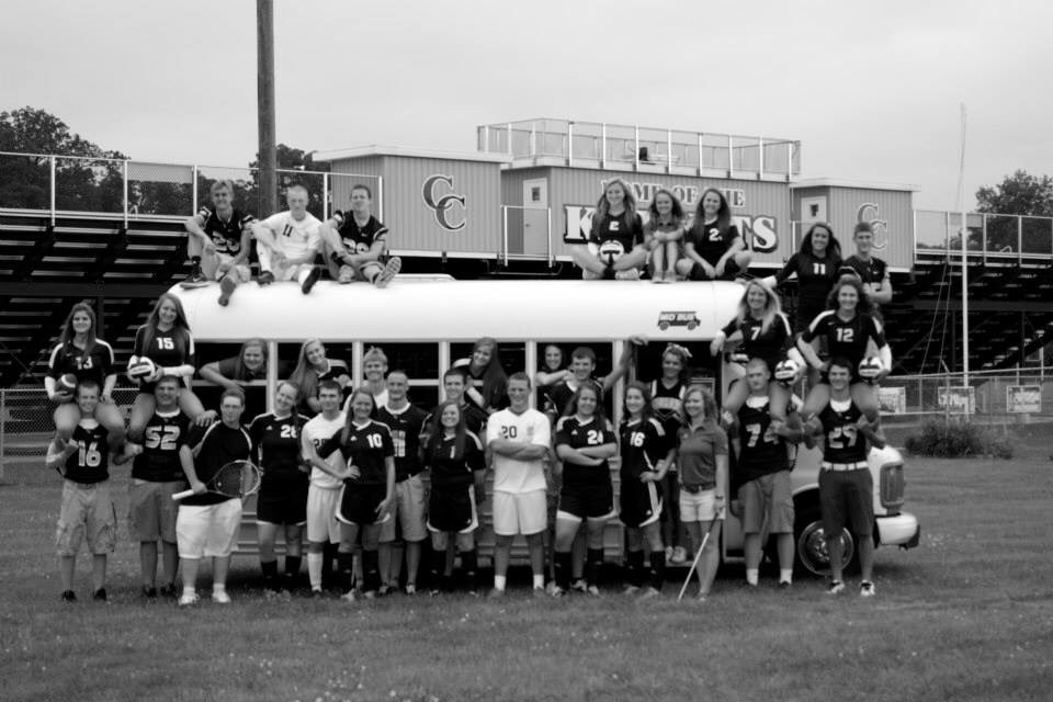 kaceyjanehudson's tweet photo. So fresh. So clean. Class of 2014. #LCSSTBT #lcssdayofgiving https://t.co/X5aRVP0lD6