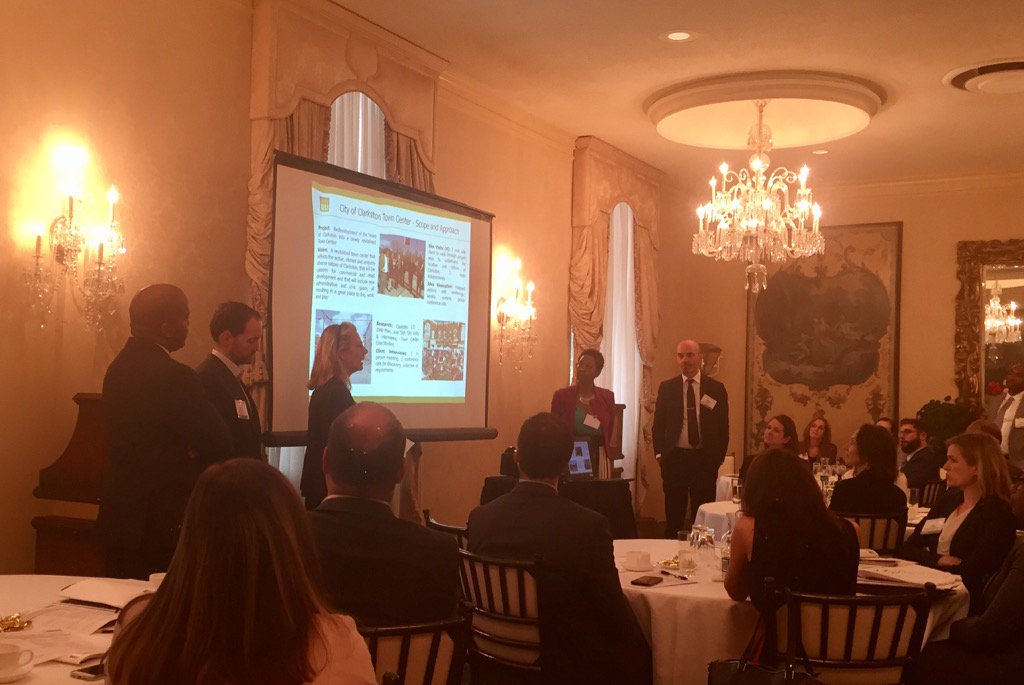 SarahKirschATL's tweet photo. What happens w smart, motivated, multidisciplinary team w a deadline? Community impact. #mTAPs #CFL2017 @ULI_Atlanta https://t.co/fo5ye4LUMs