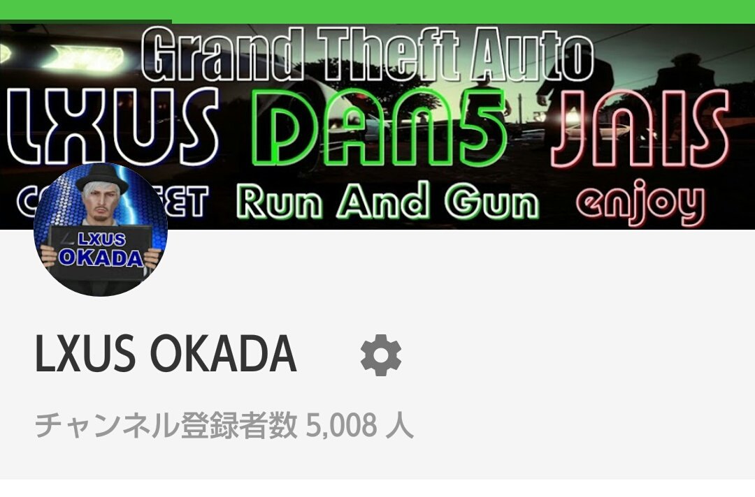 Dan5Okada's tweet photo. 先ほどの生放送中にチャンネル登録者様5000人突破いたしました(T-T)
誠にありがとうございます(*^O^*) https://t.co/n50aIK5c0E