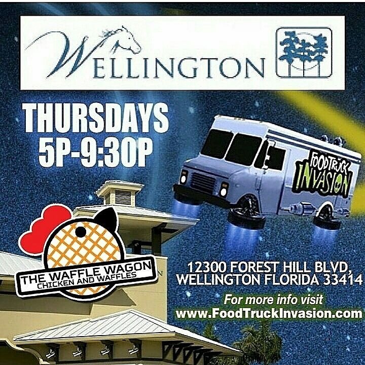 thewafflewagonf's tweet photo. Come visit The Waffle Wagon with @foodtrkinvasion 12300 Forest Hill Blvd. Wellington from (5pm-930pm) #thefoodtruckinvasion #RollWithFTI https://t.co/JuyXASg340