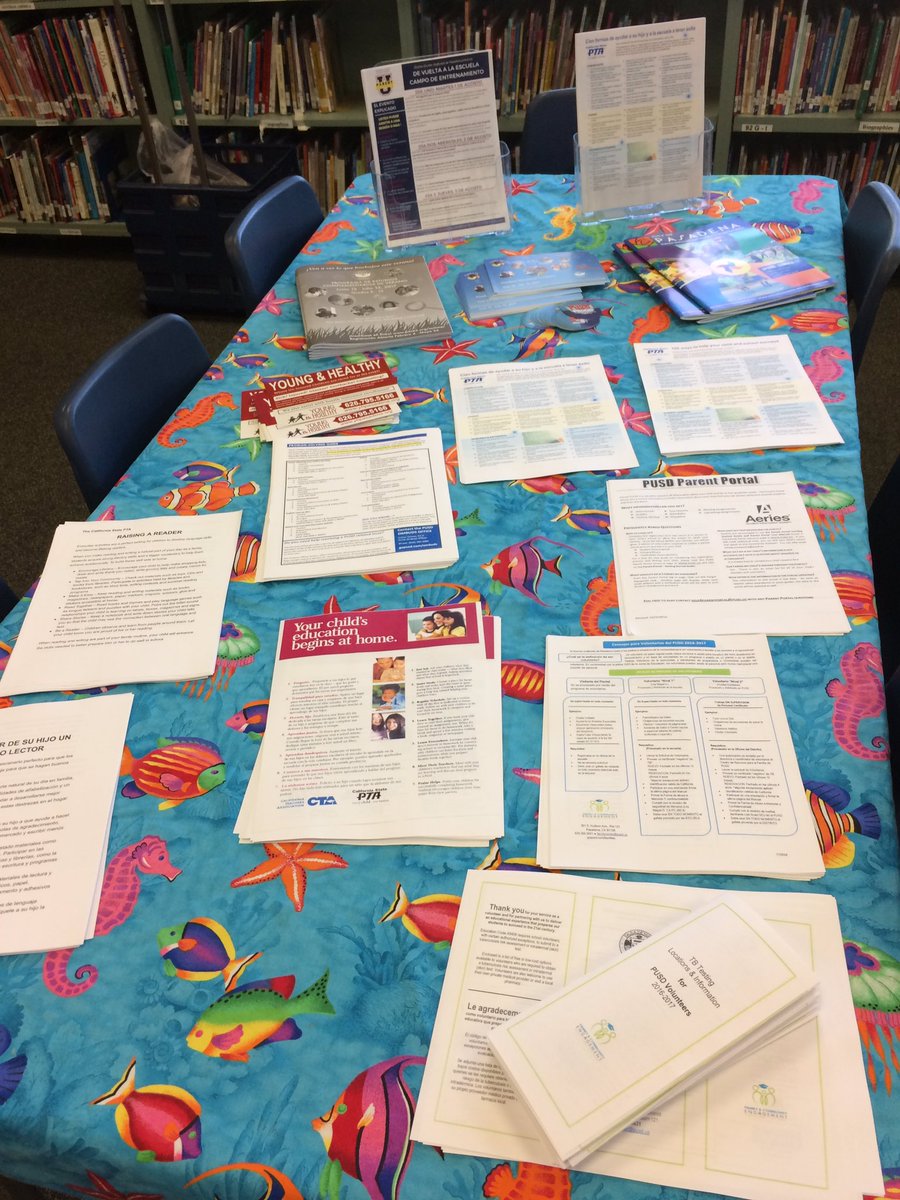DrAngelaEBaxter's tweet photo. Thank you, Suzanne Berberian for bringing summer resources to our #ELAC Meeting @PUSDLADD https://t.co/HzcREf0Yl3
