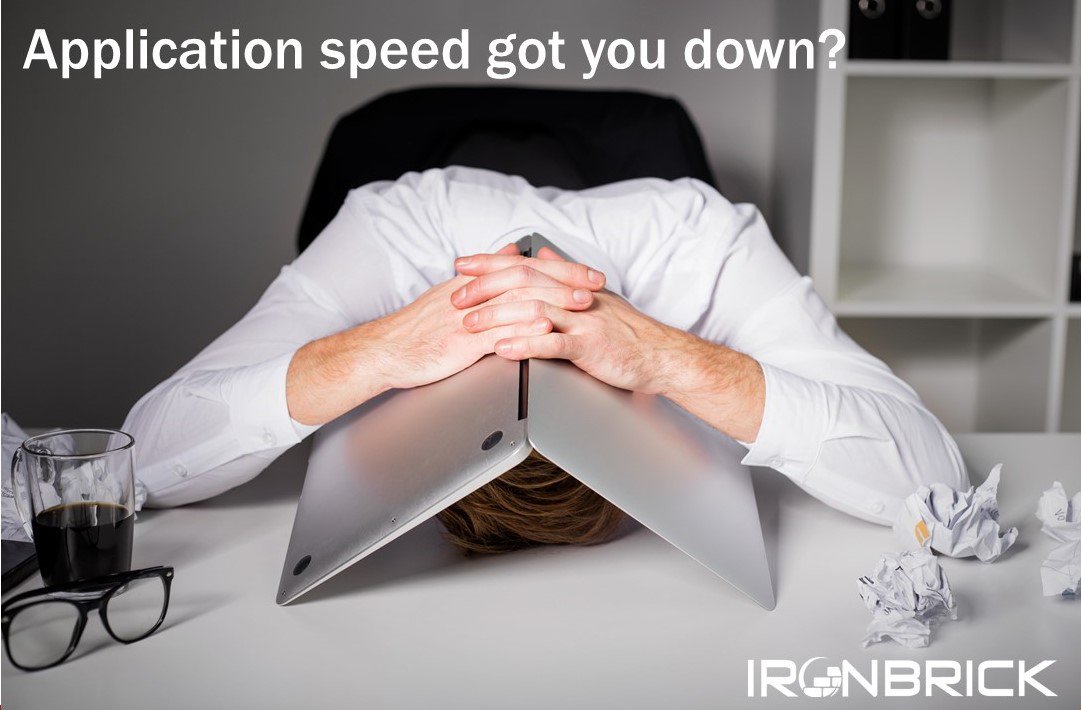 #Application speed got you down? IronBrick can improve your operational efficiency: ironbrick.com/solutions/ #FedIT #ITEfficiency #DataCenter