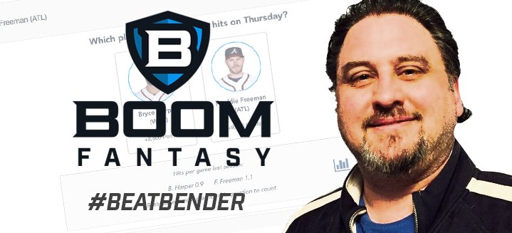FantasyAlarm's tweet photo. Beat @rotobuzzguy & get 4 FREE MONTHS of the Playbook Pro w/ new account/deposit at @BoomDFS #FANation #BeatBender https://t.co/1RWBRsJz1o https://t.co/wqyrzdS76U