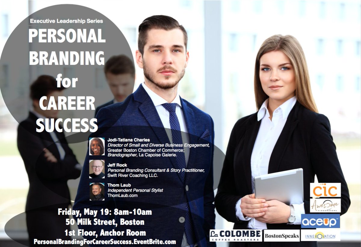 Join our FREE EVENT TOMORROW with <a href="/JodiTatiana/">Jodi-Tatiana Charles</a> <a href="/swiftrivercoach/">Progressive Jedi</a> and <a href="/ThomLaub/">ThomLaub.com</a> with @CICBoston and <a href="/bostonchamber/">Boston Chamber</a> bit.ly/2pnK2Ag