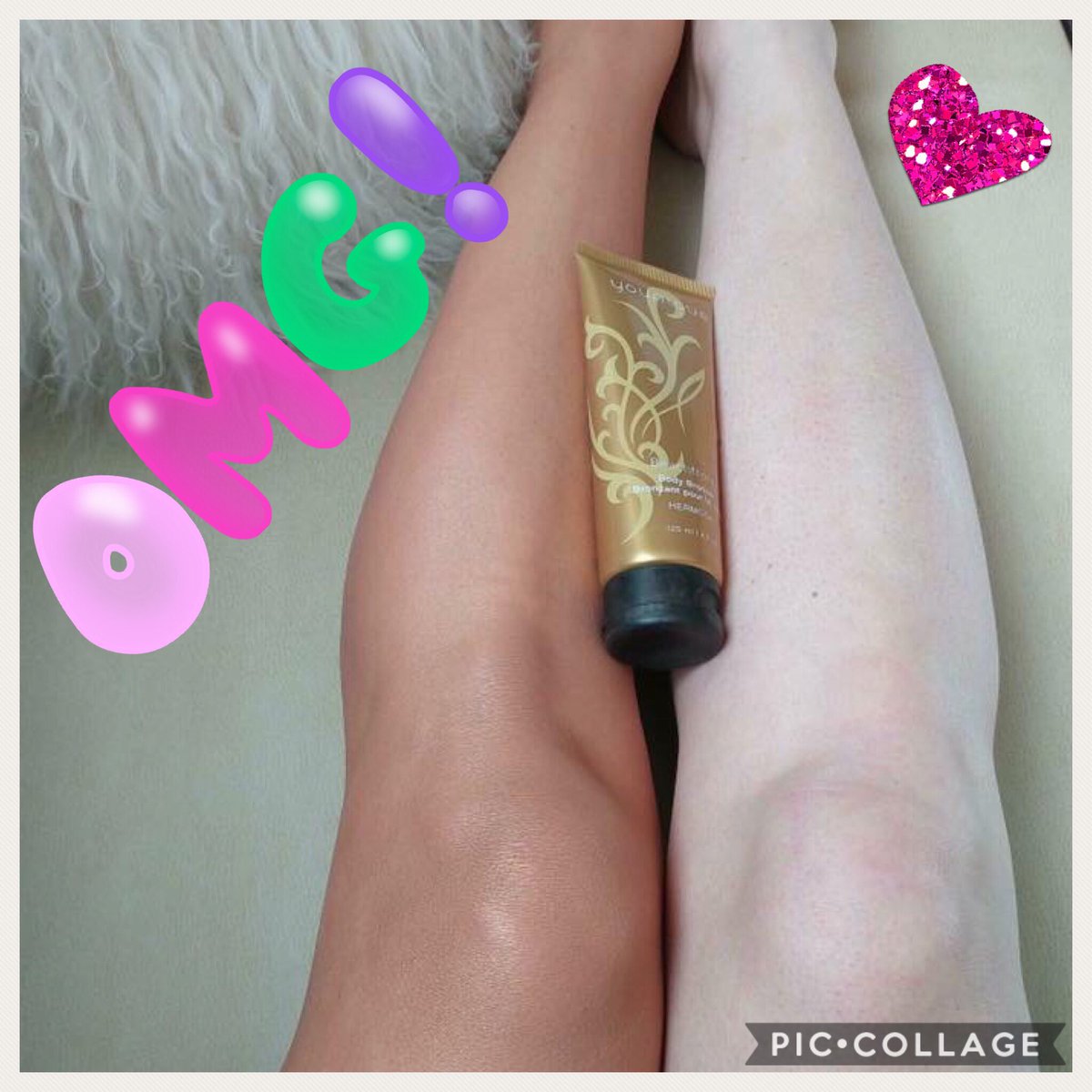 LousBeautyBox's tweet photo. haven't got time for self tan? move over for the instant version!!! Makeup for my legs that I'm in control of! https://t.co/5Xi1Y9FDuW