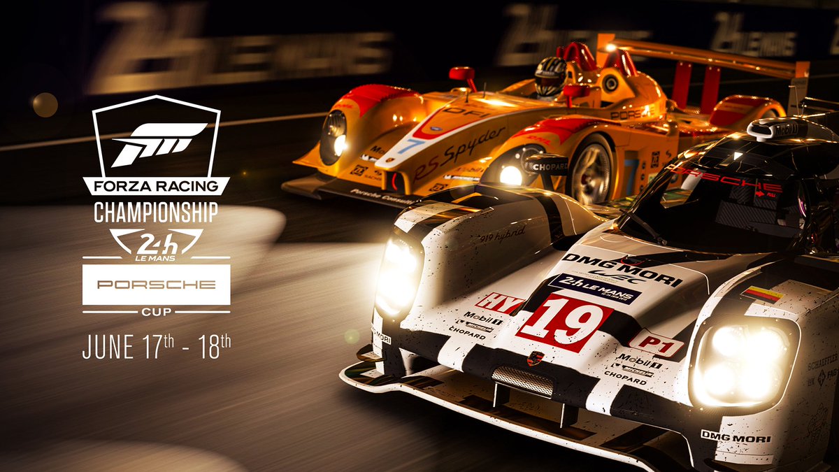ForzaMotorsport's tweet photo. The Season 3 Final of the #ForzaRC is heading to the @24hoursoflemans, the world's most prestigious endurance race! https://t.co/EotRyM6xUw https://t.co/tG0HZlcsg6