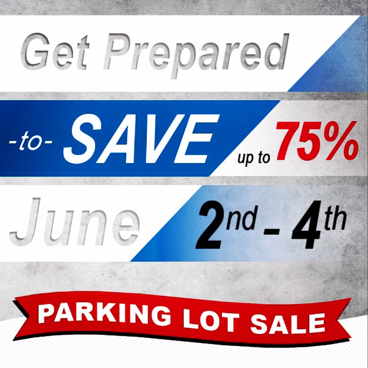 sosproducts's tweet photo. Parking Lot Sale savings : shop online June 2nd-4th 😉🆘 #SOSProducts #EmergencyPreparedness https://t.co/NQOMBy1IPf