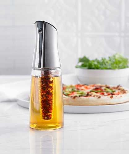 Dekosas's tweet photo. Con esta aceitera con sistema de infusión le darás sabor a tu aceite, sólo agrega hierbas o especias y listo. https://t.co/EBjjssLwch #Hogar https://t.co/Jb0NazzYGA