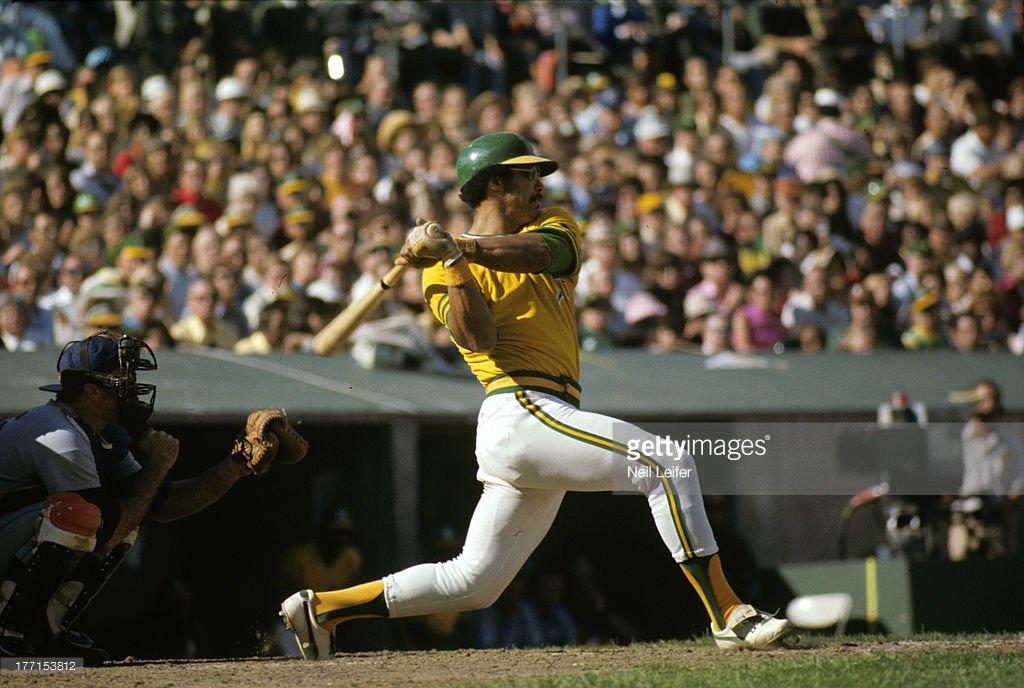 Happy 71st birthday to Mr October, Reggie Jackson, seen here in the 1973 World Series  