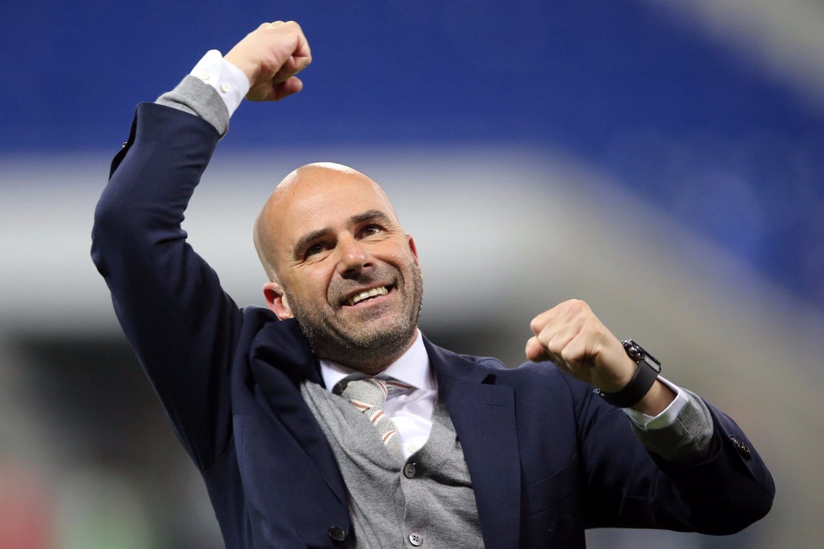 AjaxArg's tweet photo. Peter Bosz: "Nadie podría haber imaginado esto en el inicio de la temporada, es increíble". https://t.co/OlcTbqXPP3