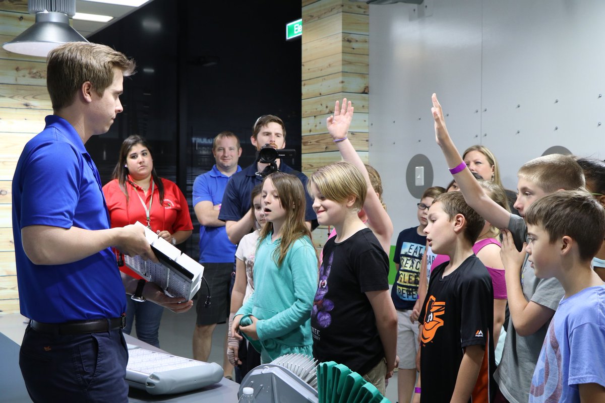 gablecompany's tweet photo. Innovators in the making! Yesterday, 130+ students from Solley Elem. visited Gable to learn how we use #STEM to create digital experiences! https://t.co/SVR3adgOZd