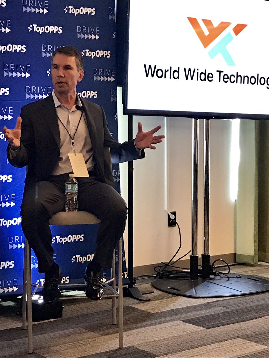AmyJKohl's tweet photo. A big moment - @wwt_inc Founder &amp; CEO @jimpkavanaugh at #Drive2017 how to grow from $0 to $9B https://t.co/jQRTQ397yX
