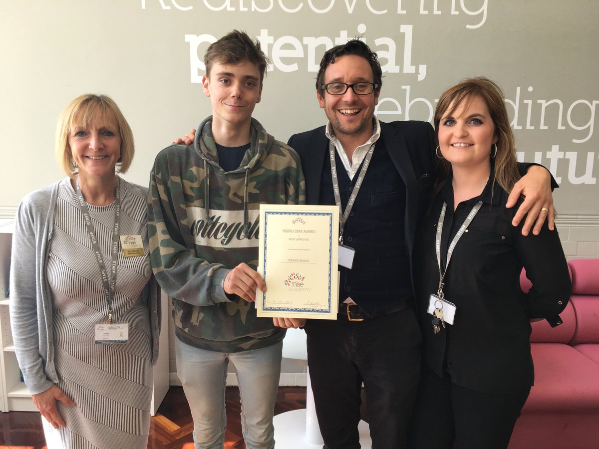 Well done Conner! Our Rising Star for Most Improved student!